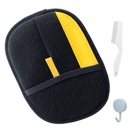 Fur Be Gone: Pet Grooming Gloves Set