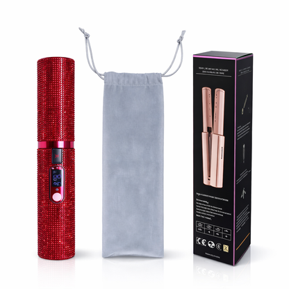 Wireless Hair Styler Flat Iron