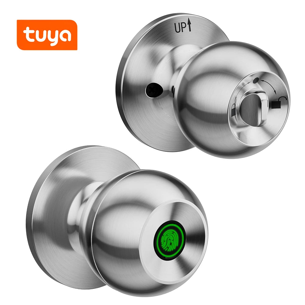 Smart Fingerprint Door Knob