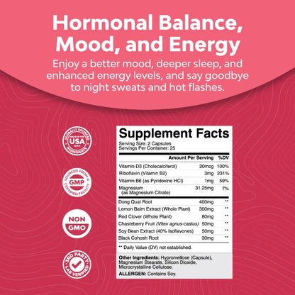 CalmCore Herbal Balance Support Capsules