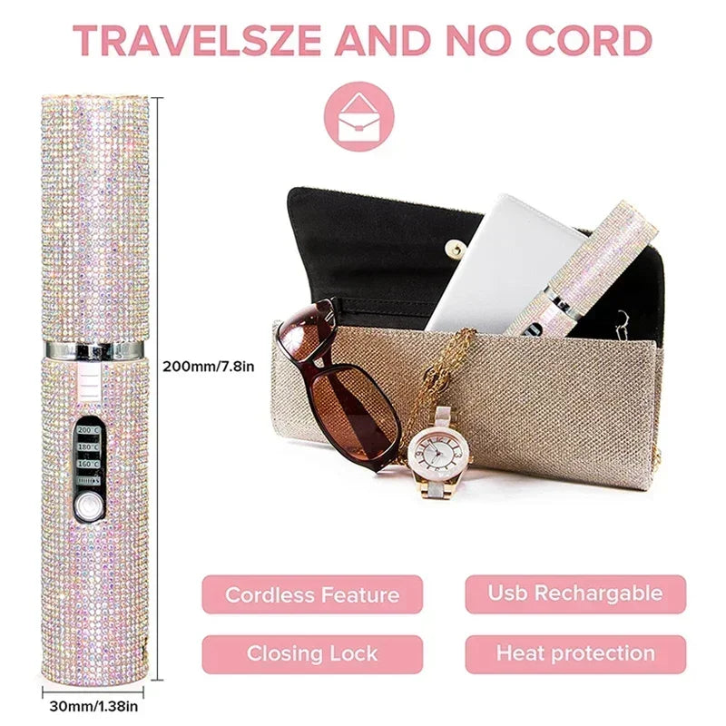 Pocket Pro Heat Hair Styler Brush