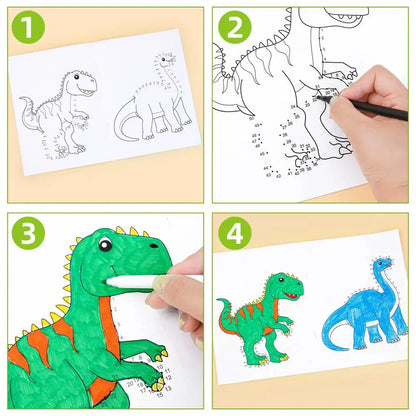 Creative Dot-to-Dot Fun Book