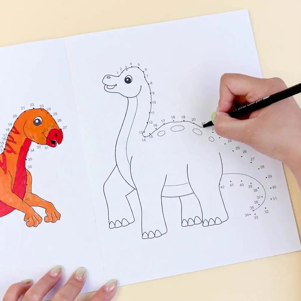 Creative Dot-to-Dot Fun Book
