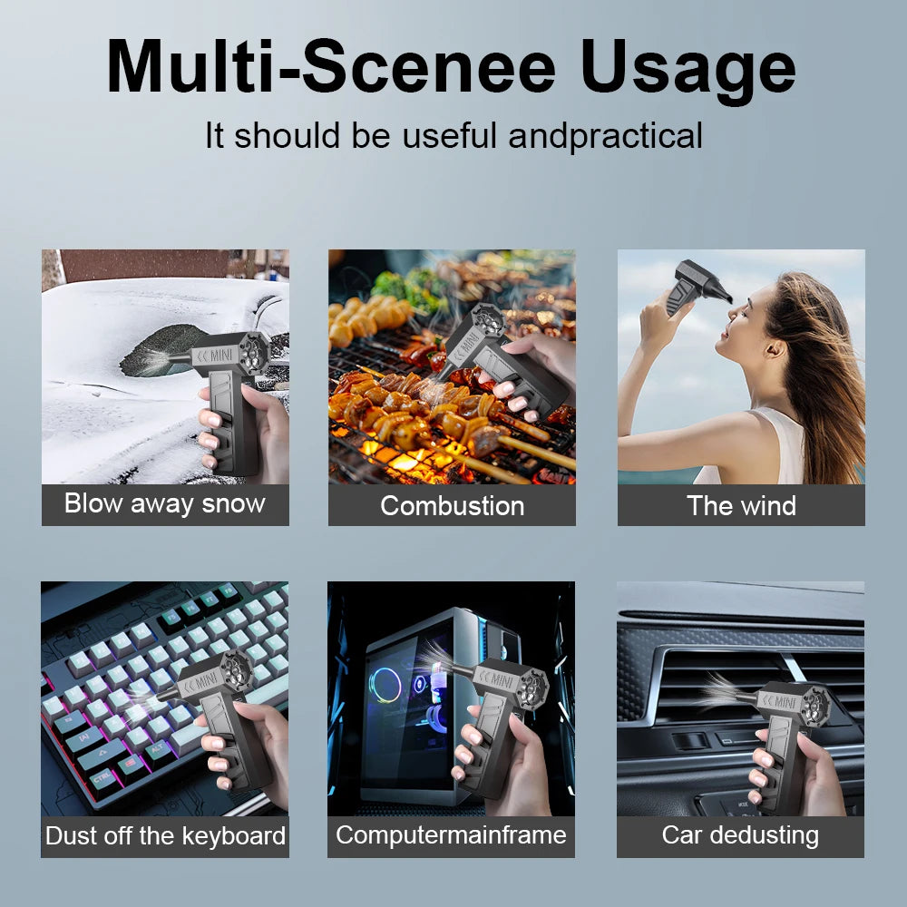 Portable Turbo Jet Leaf And Snow Blower