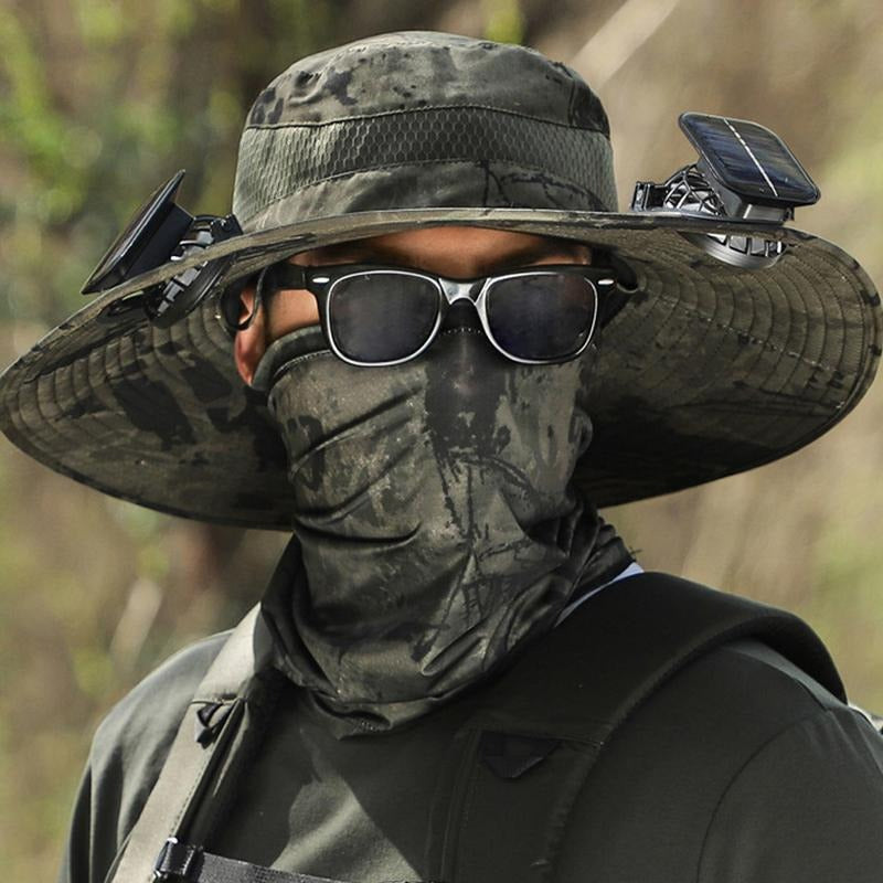 Solar-Powered Cooling Hat