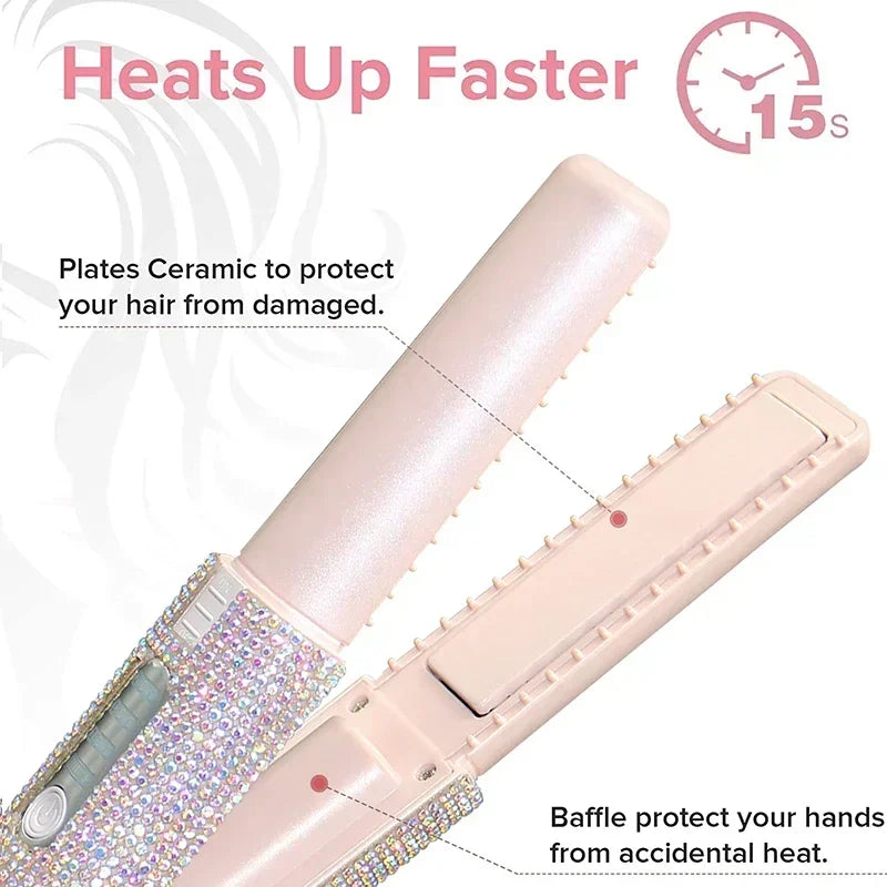 Pocket Pro Heat Hair Styler Brush