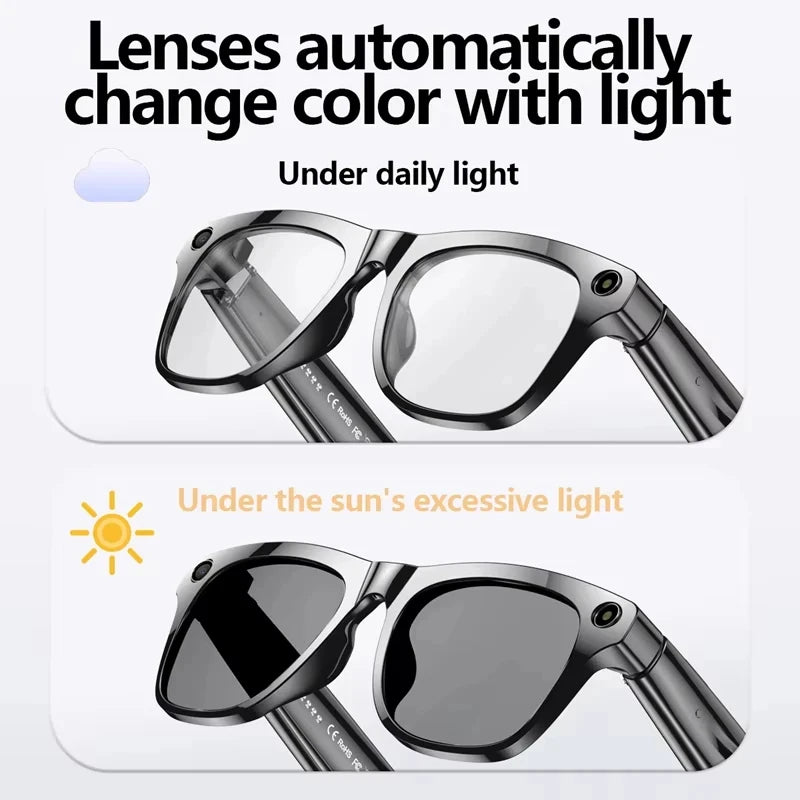 Smart AI Video Recording Sunglasses