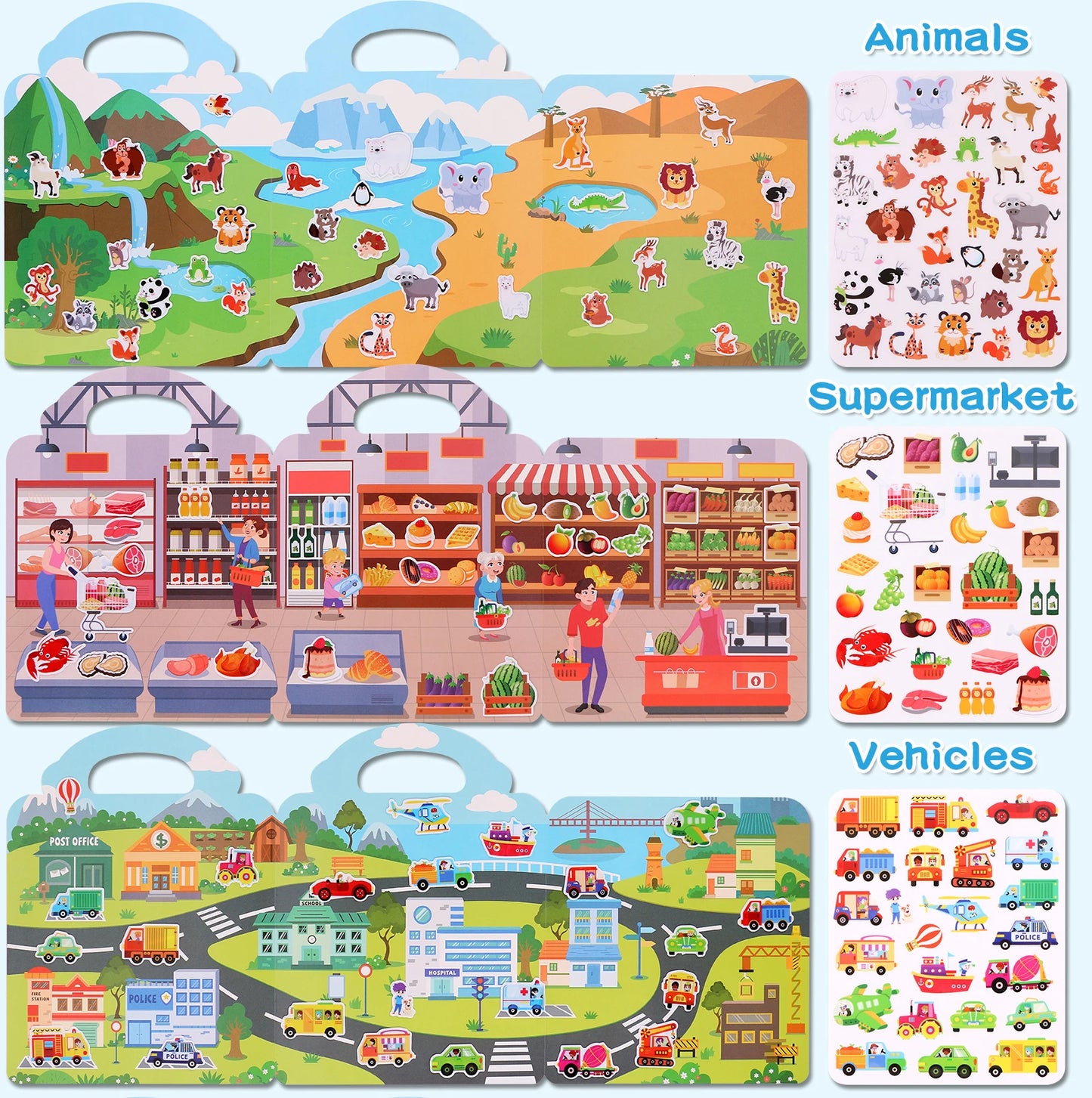 Reusable Stickers Kids Always Love