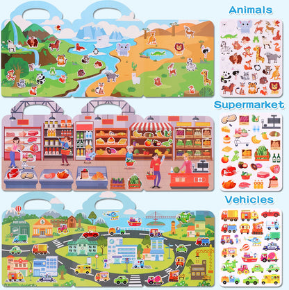 Reusable Stickers Kids Always Love