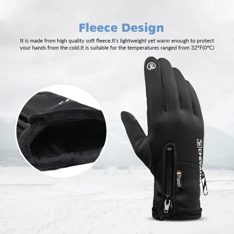 Warm & Windproof Winter Gloves