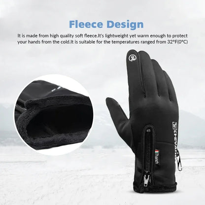 Warm & Windproof Winter Gloves