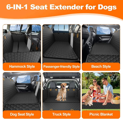 Adventure-Ready Hard-Bottom Pet Car Seat