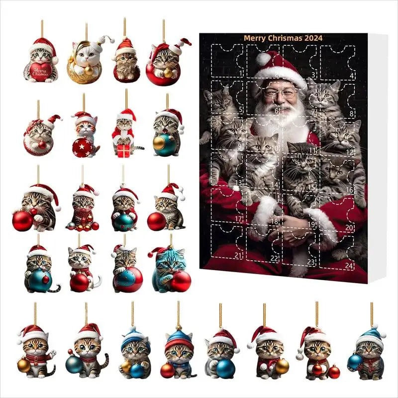 Festive Cat Advent Countdown