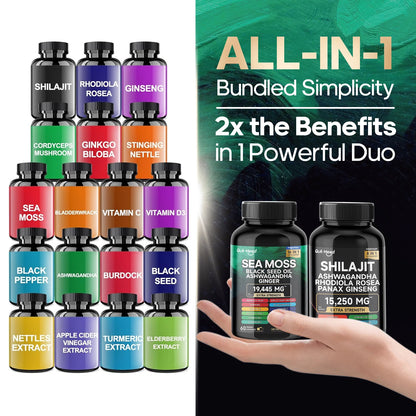Sea Moss Power Vitality Pack